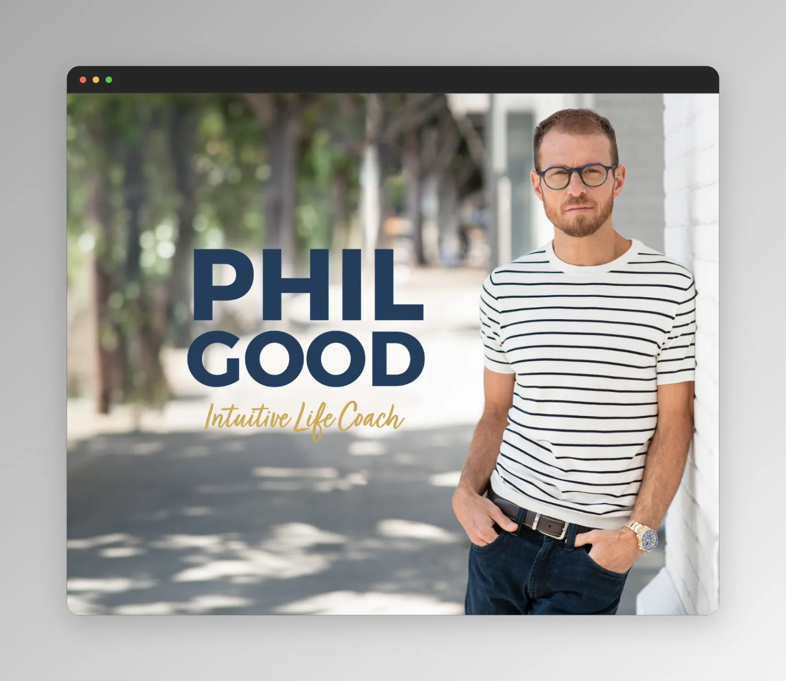 Phil Good's website homepage